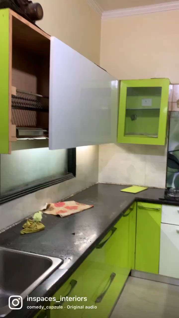 Acrylic modular kitchen 
 #ModularKitchen  #KitchenIdeas  #modularkitchenindelhi  #acrylickitchen  #acrylickitchendesigns  #acrylickitchencabinet  #gurgaon  #gurgaondesigner  #gurgaonprojects  #gurgaoninteriors  #gurgaoninteriordesigner  #InteriorDesigner  #KitchenInterior