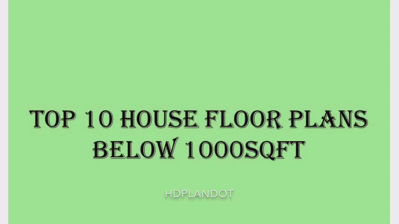 Best House Floor Plans Below 1000sqft|Autocad plans|Autocad floor plans kerala|kerala house plans #houseplan  #1000sqfthouseplan  #bestplans  #FloorPlans