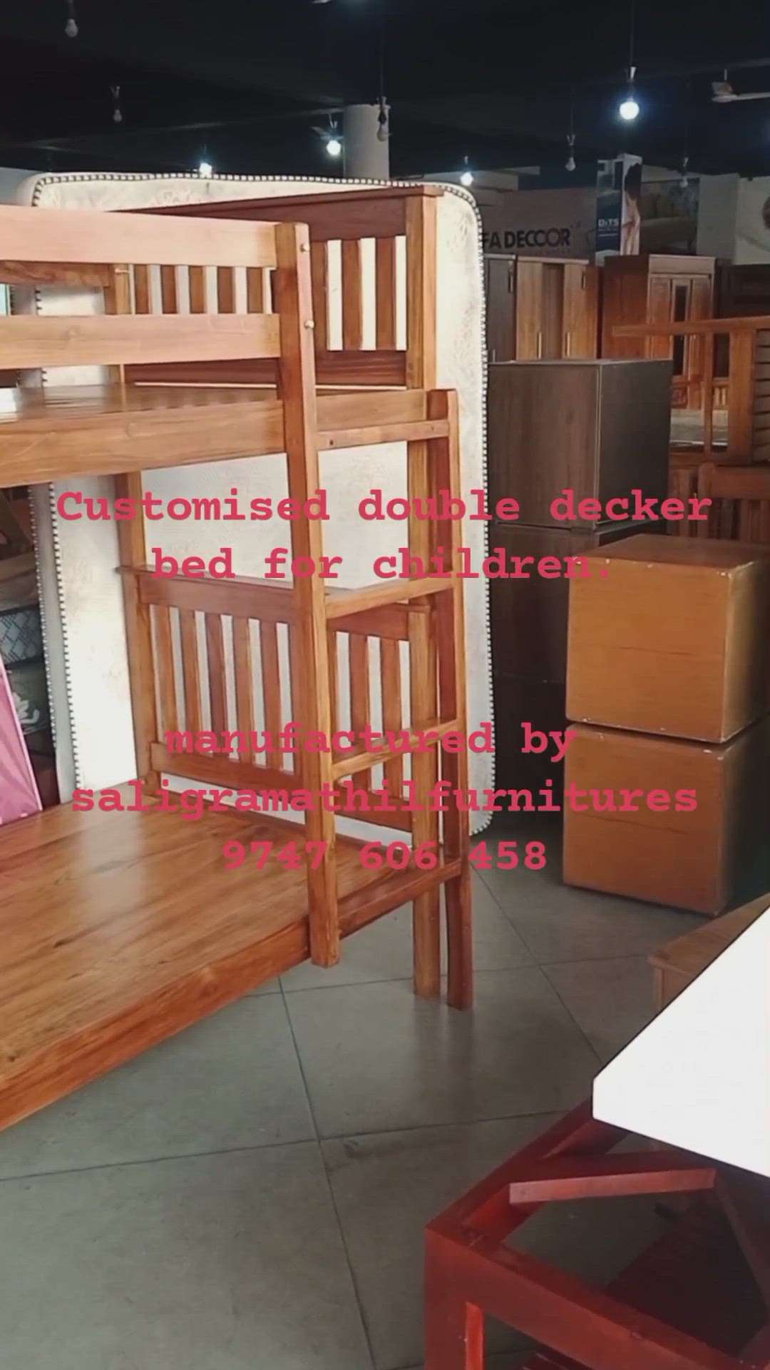 customised double decker bed for children
SALIGRAMATHIL FURNITURES
9747606458

 #saligramathil  #doubledecker #cottage #intreior  #furnitures #BedroomDecor #childrenroom