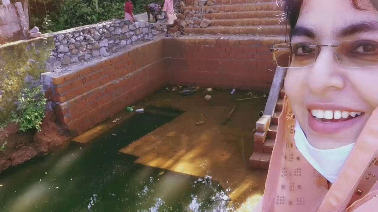 Pond Work At Nelluvai Ayurveda hospital