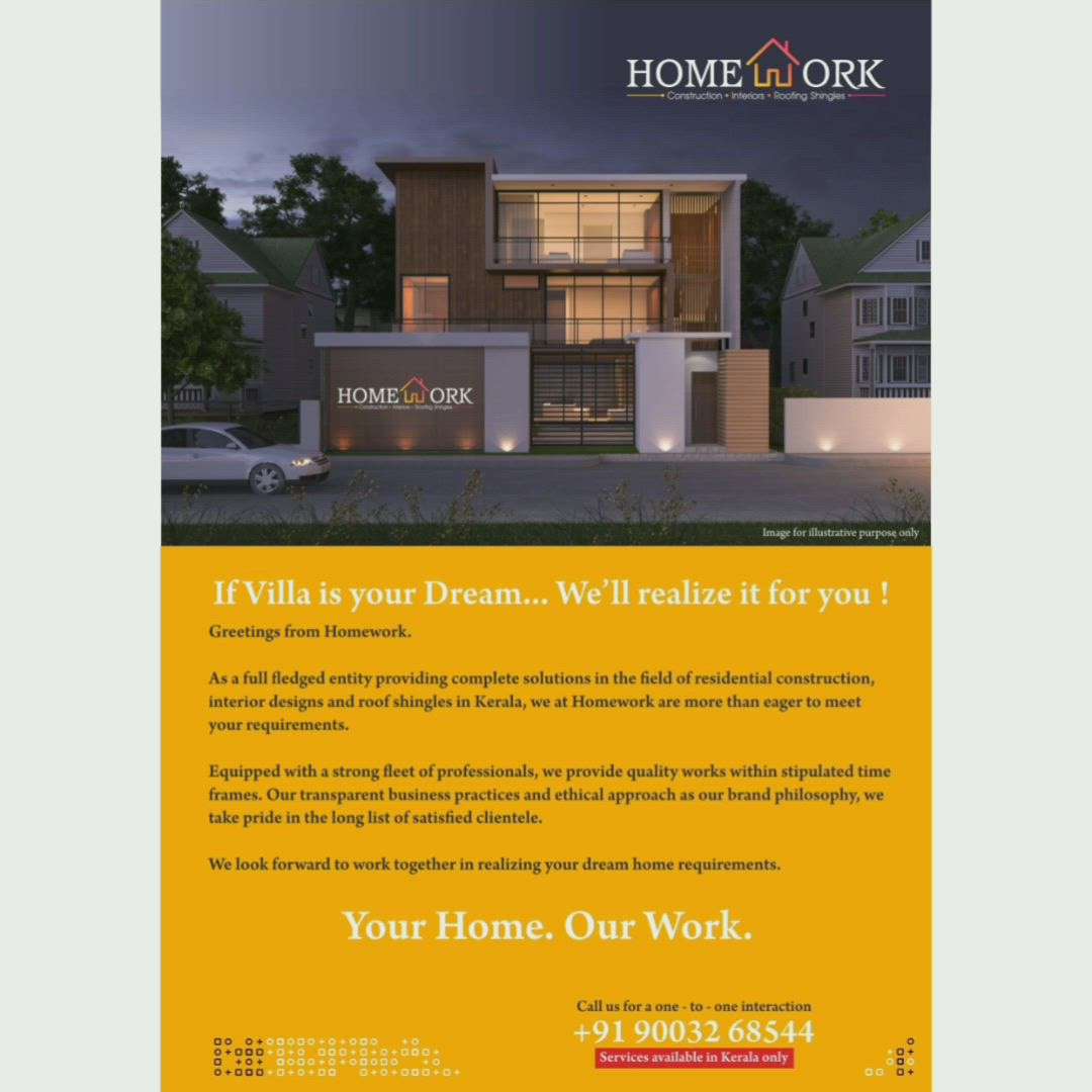 Your Home.Our Work 
     www.yhow.in
@kerala Pathanamthitta