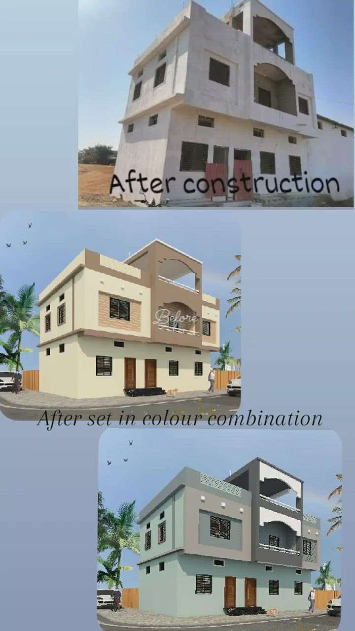 # set in  colour combination after construction  #