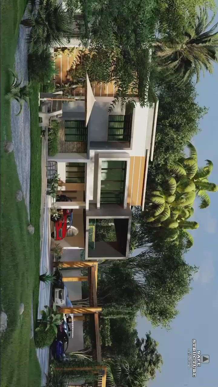 SAFE STRUCTURE 3D 
+916282693930 #kerala_architecture  #homebuilders  #CivilEngineer  #HouseDesigns  #contomporory  #walkthrough_animations  #walkthrough_animations_video_rendering