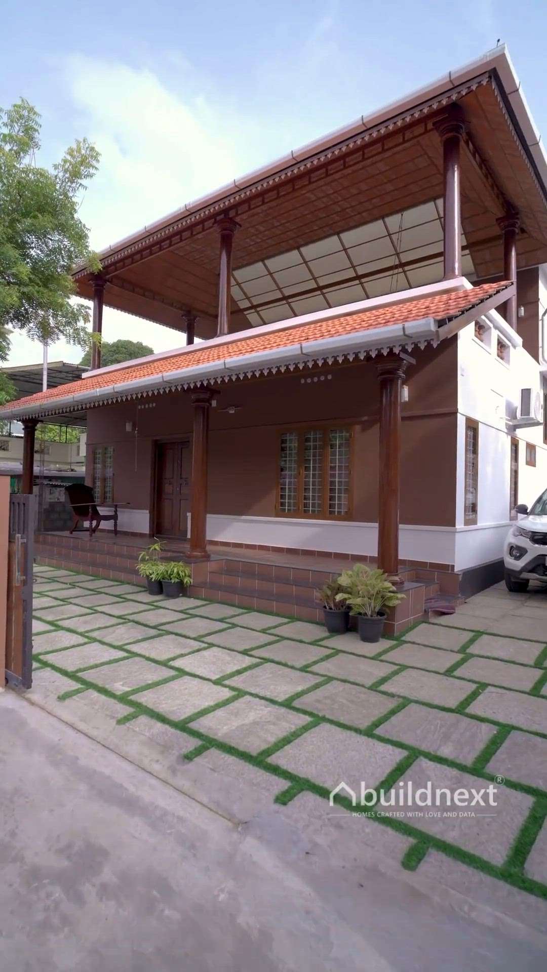 Step into a world where simplicity and earthy tones converge, creating warm and inviting spaces of utmost comfort. This residence embodies the elegance of Kerala architecture, blending seamlessly with earthy textures to offer a haven of tranquility and rootedness. Every corner invites you to relax, unwind, and immerse yourself in the soothing embrace of Kerala’s warm and inviting ambiance.

Location: Chalakudi, Kerala
Area: 2500 Sq. Ft

#BuildNextHomes #keralahomes #traditionalhome #keralahomedesign #housedesign #houseconstruction #homebuilder @keralahomeplanners @kolo.kerala #decorshopping