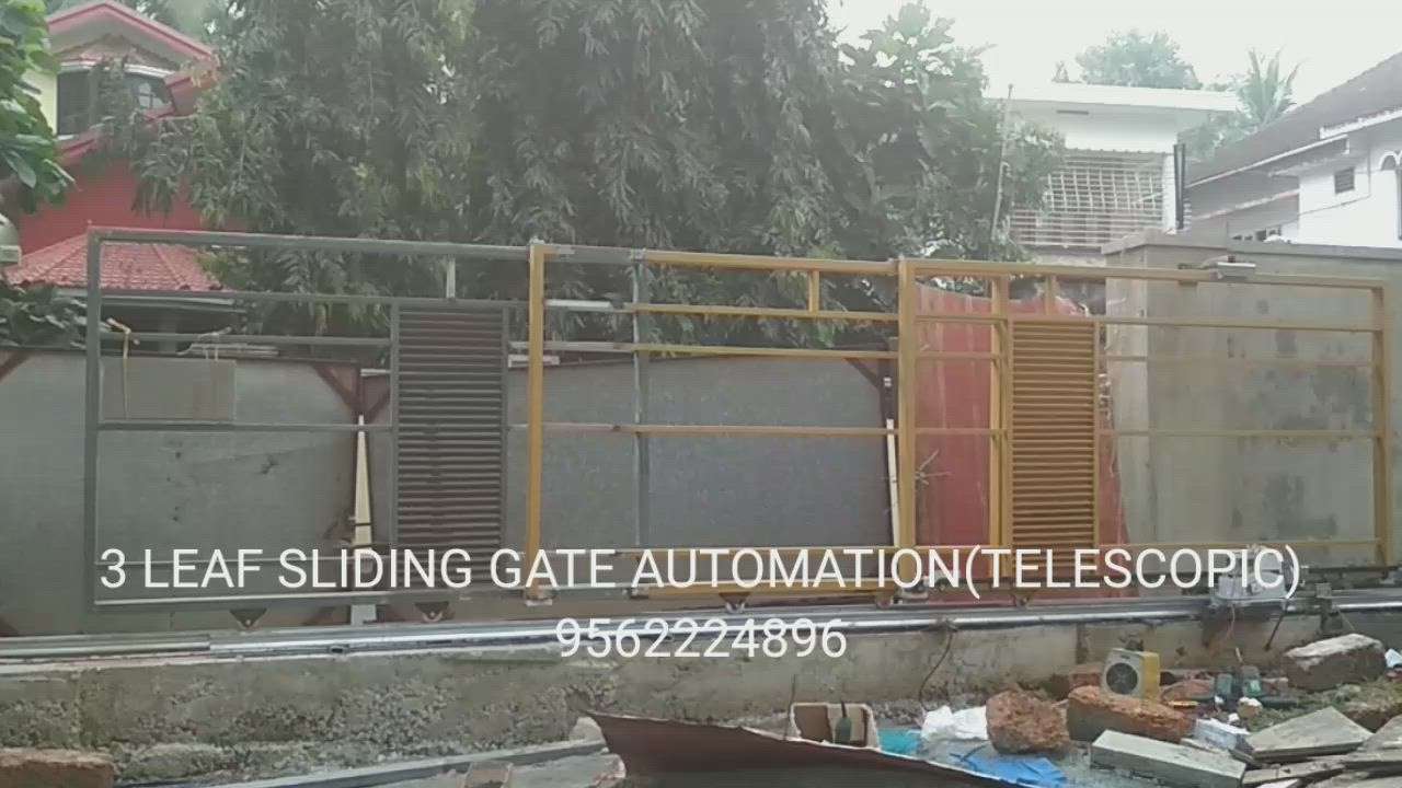 Automatic 3 leaf telescopic gate..
 #HomeAutomation 
#automation 
#automatic_gates 
#automaticsliding 
#gate_automaton 
#automatic 
#automaticrollingshutter 
#automated 
#automatic_shutters 
#automaticroofing 
#cctv 
#hd_cctv 
#cctvsystem