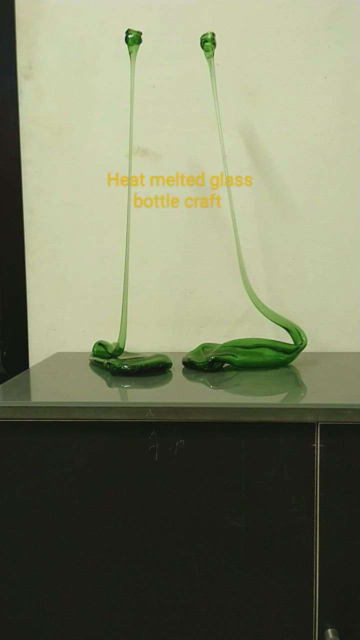 Heat melted glass bottle craft. 
More enquiries please contact 9446444212.




 #bottlecraft  #InteriorDesigner  #Architect  #Architectural&Interior