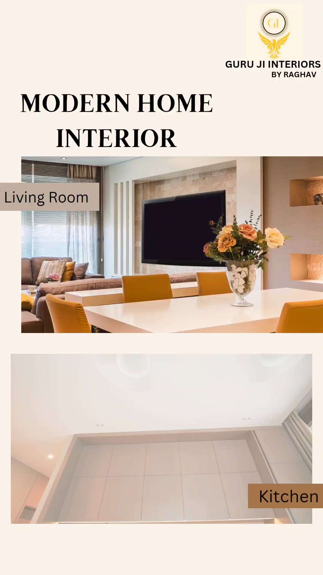 @ Looking for interior Designers?
Get Lowest price &  best quality home interiors 💫
👉🏻 Modern home interior design 
.
Guru ji interiors
By Raghav
Call - 9870533947 
#gurujiinteriors
#Interiordesign #luxuryhomes
#PerfectInterior #homedecore