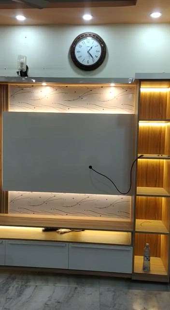 LCD panel charcoal light fitting laminate
