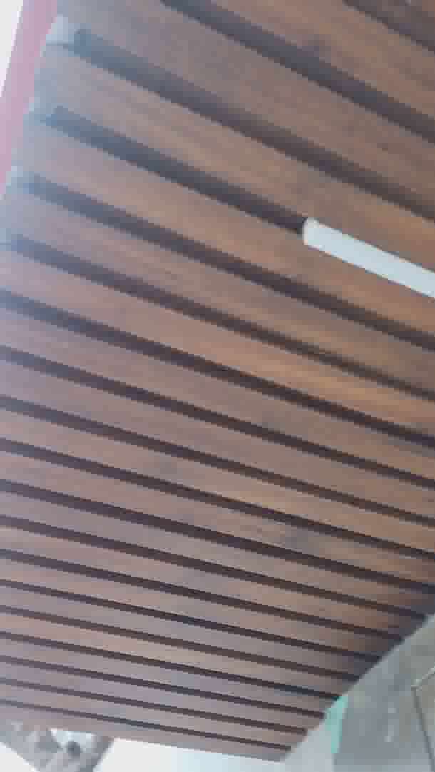 ACP Sheet Lovers Wooden Ceiling 
#WoodenCeiling #interior_lovers #woodenworks #ceiling #ACP #acpsheets #trendingdesign #HomeDecor #FalseCeiling #CelingLights