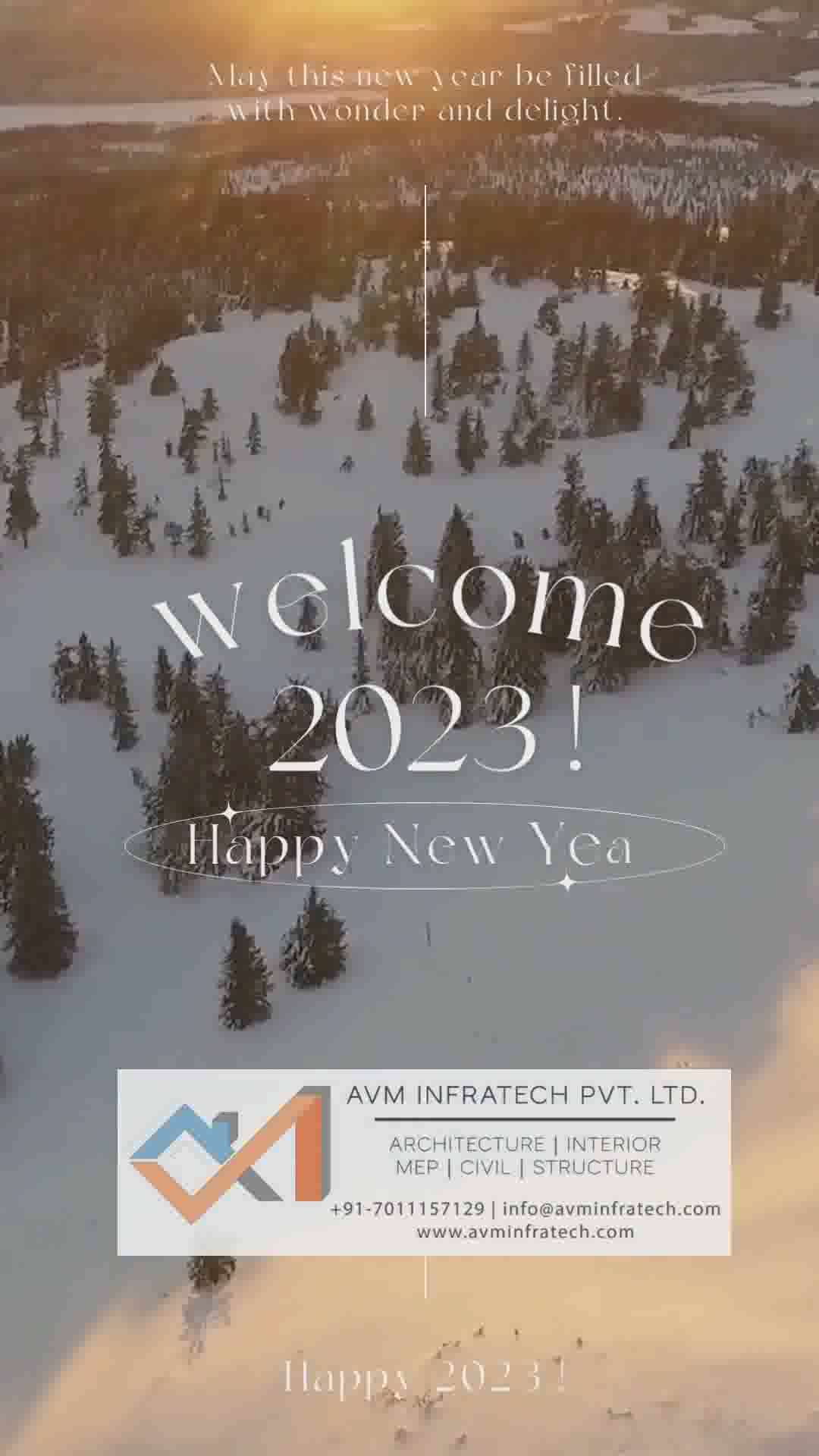 Wishing you and your family a very Happy New Year 2023!


Follow us for more such amazing updates. 
.
.
#hny #nye #happy #happynewyear #happynewyear2023 #2023 #wishes #bestwishes #celebration #avminfratech #newyear #newyear2023 #new #year #welcome #welcome2023 #goodbye2022 #architect #architecture #interior #civil #structure #mep #consultancy #consultant #consultation #company #construction