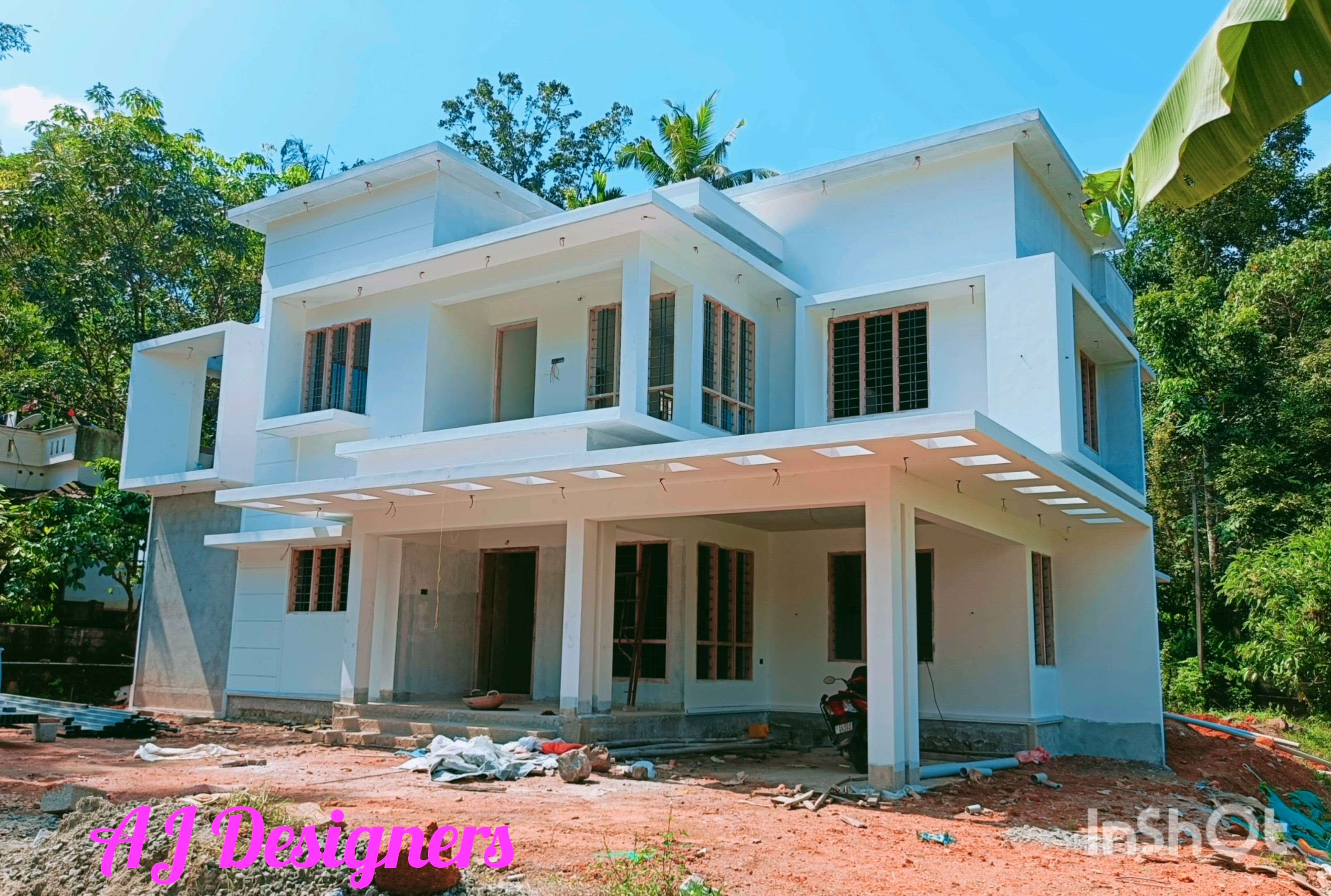 Our Ongoing Residence building @ 2450 Sqft # Kottayam