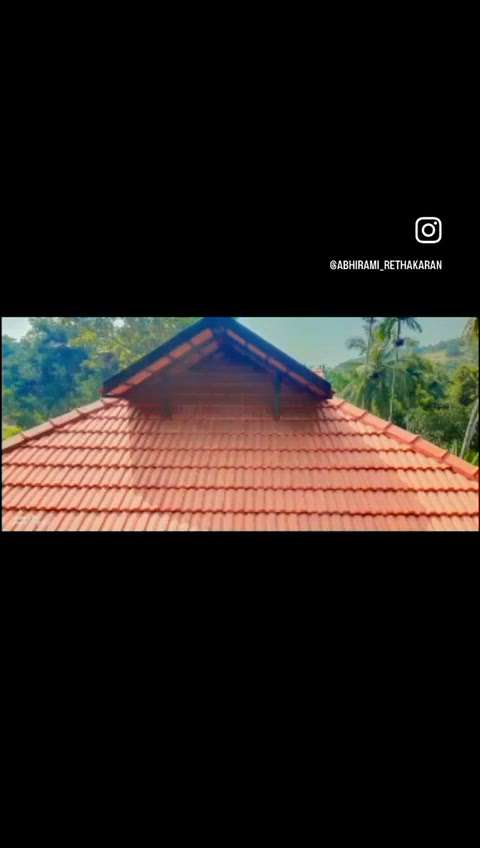 our new work temple work at calicut clay roofing tile &celling clay tile