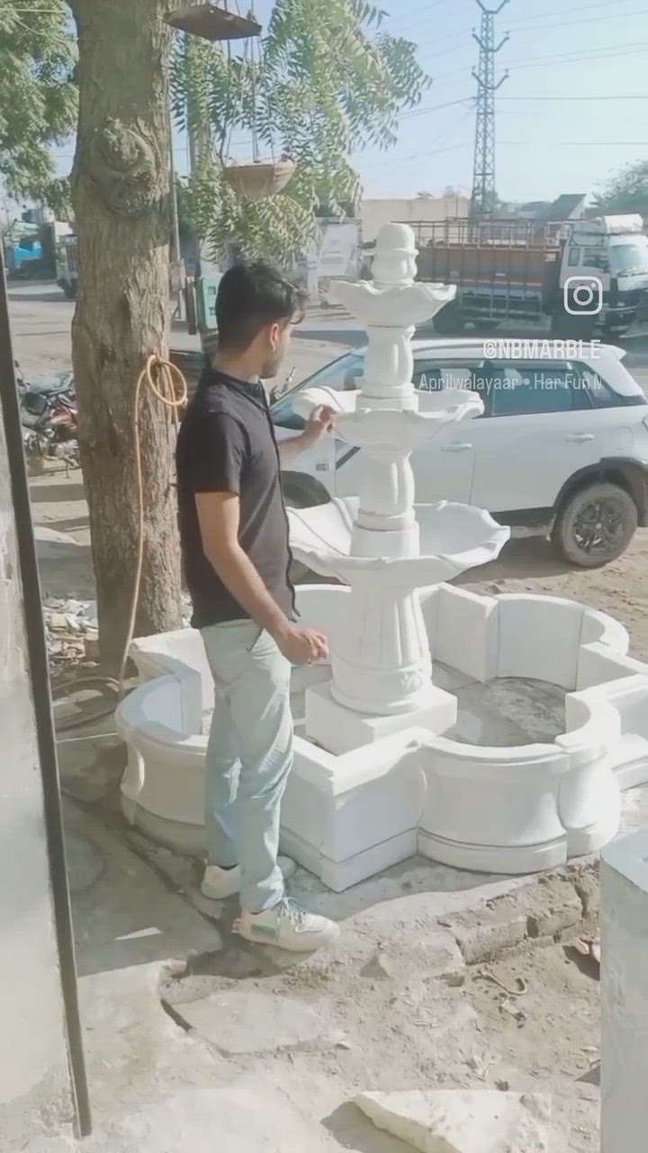 White Marble 3-Tier Fountain with Tank

Decor your garden with beautiful fountain

We are manufacturer of marble and sandstone fountains

We make any design according to your requirement and size

Follow me on instagram
https://instagram.com/nbmarble?utm_source=qr&igshid=MzNlNGNkZWQ4Mg%3D%3D

More Information Contact Me
8233078099

#fountain #nbmarble #gardendecoration #whitemarble #homedecoration #lanscapephotography #tajmahal