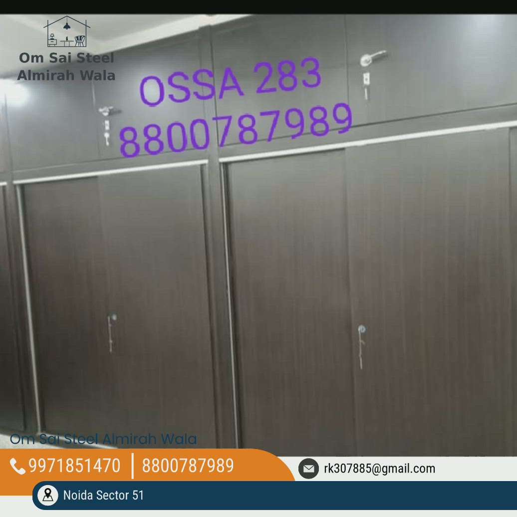 steel wall fixing almirah & steel modular kitchen 8800787989,9971851470