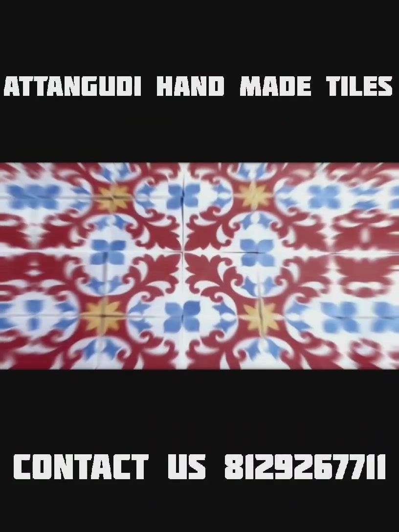 Attangudi Hand made Tiles..
.
.
More details
.
.
Contact Us:-
.
.
8129267711
8138927711
.
.
 #HouseDesigns #NewLaunch #handmad #homeinteriordesign #Newlook #newtrends
