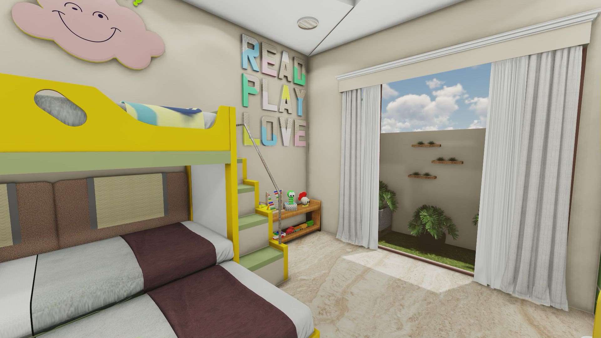 Every child is an artist 
kids bedroom design😊 #KidsRoom #InteriorDesigner