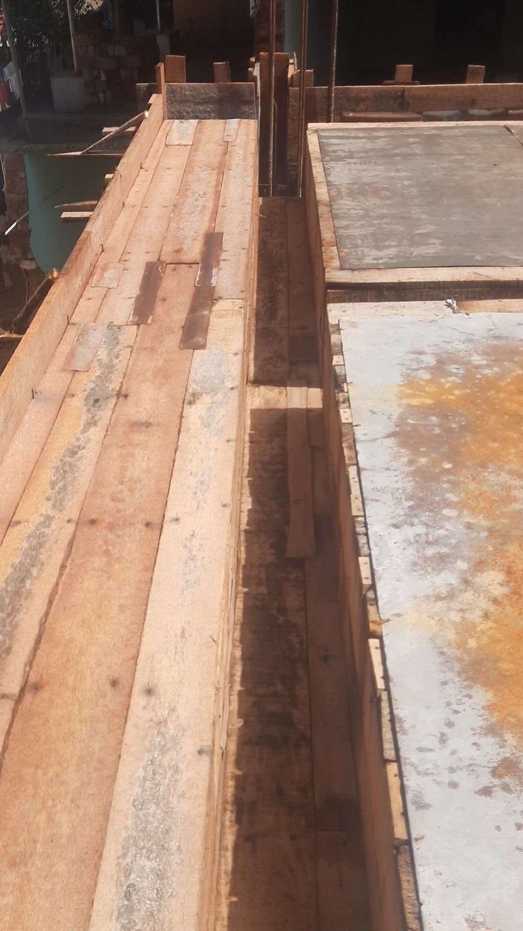 Form work installation , Centering & Shuttering work for Roof concrete