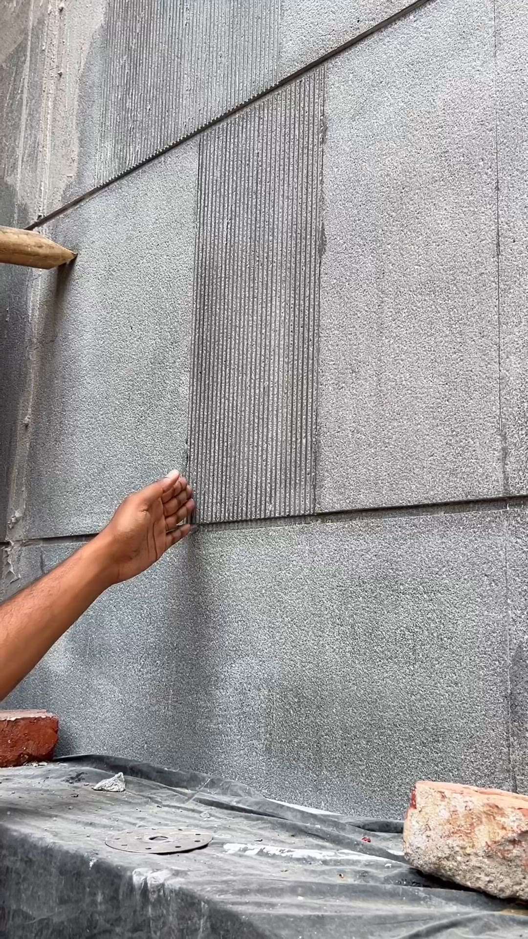 #wallplastering  #Plaster  #plastering  #exterior_Work  #WallDecors  #plasteringwork