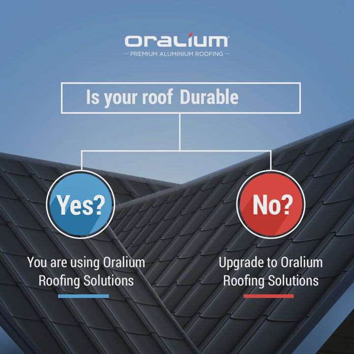 It’s time for an upgrade to premium choices.

Choose the Premium Roofing Solutions by Oralium and enjoy the unparalleled advantage of a rust free, long lasting and good looking roof.
#OraliumRoofingSheets #AluminiumRoofing #Novatile #Grantile #Magnatile #OraliumStrong #Galvalium #PVDFcoating #SDPcoating #roofingsheet #roofingsolutions #roofingcompany #roofingcontractors#roofingexperts #commercialroofing #residentialroofing #industrialroofing #metalroof #roofrepair #construction #renovation #brandstorepost