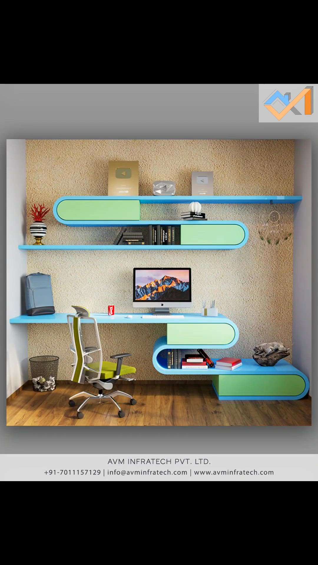 An uniquely aesthetically pleasing bright coloured study cum storage space for your room!


Follow us for more such amazing updates. 
.
.
#storage #storagesolutions #storageideas #storagesolution #study #studymotivation #studygram #studynotes #studytime #studytable #studytabledecor #studytabledesign #table #avminfratech #interiordesign #interior #design