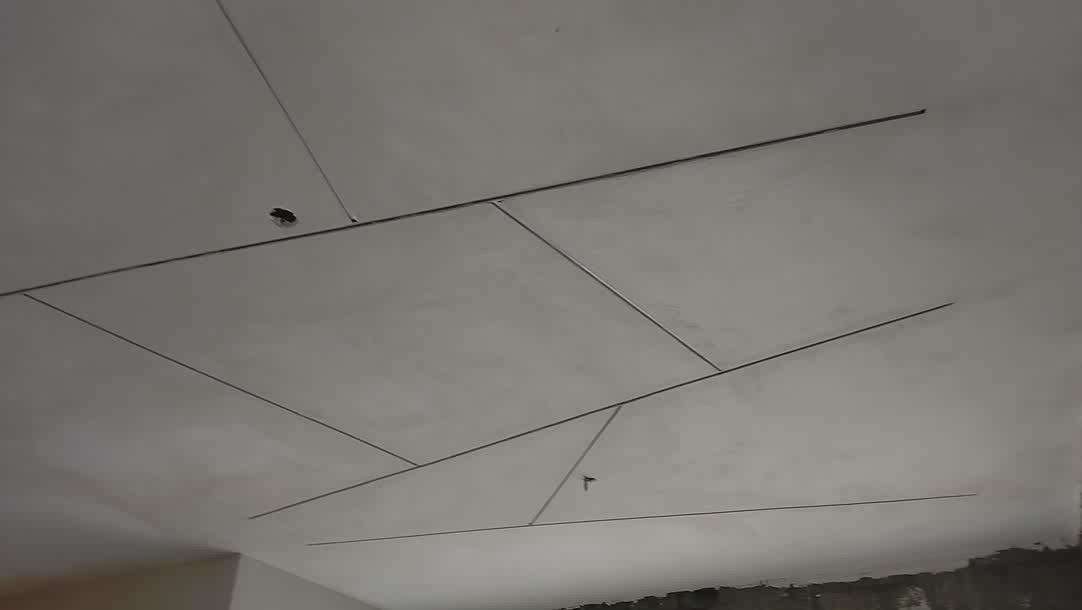 profile lighting with gypsum ceiling plastering @North Paravoor site