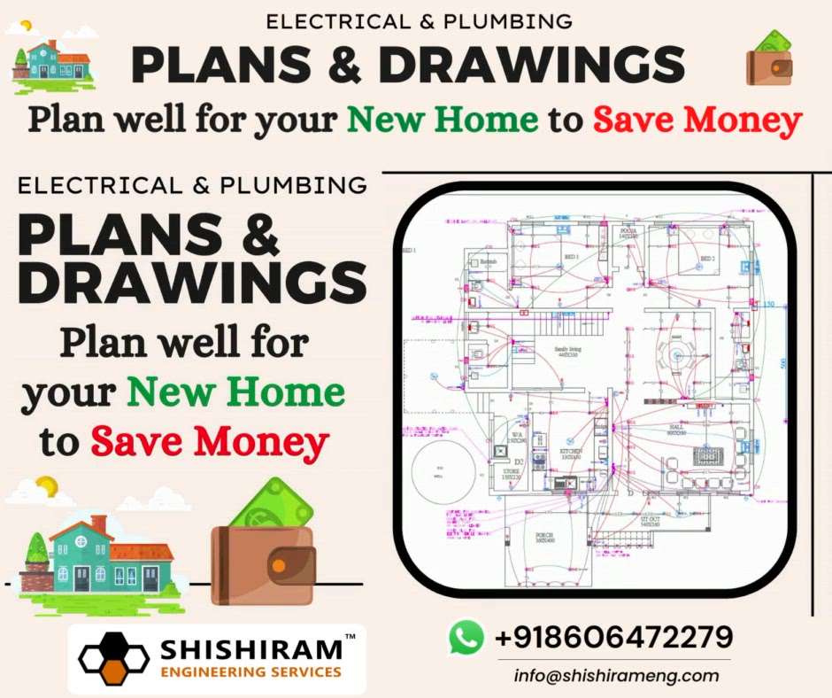 For Mep drawings contact Shishiram Engineering Services. visit our website www.shishirameng.com or contact us at +918606472279
#mepdrawings #electricaldrawings #electricaldrawing  #electricalconsultancy #electricaldesign