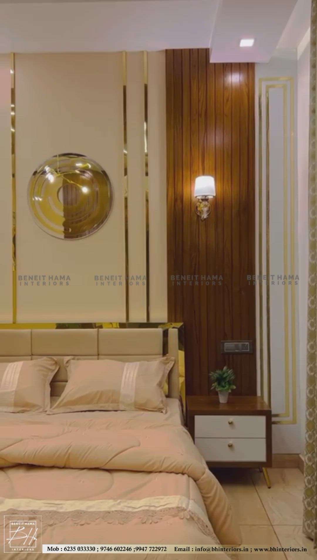 Bridal bedroom #trikaripur
#bridalbedroom 
#bhinteriors #BedroomDesigns #KeralaStyleHouse #Kasargod  #payyannur #bedroominteriors