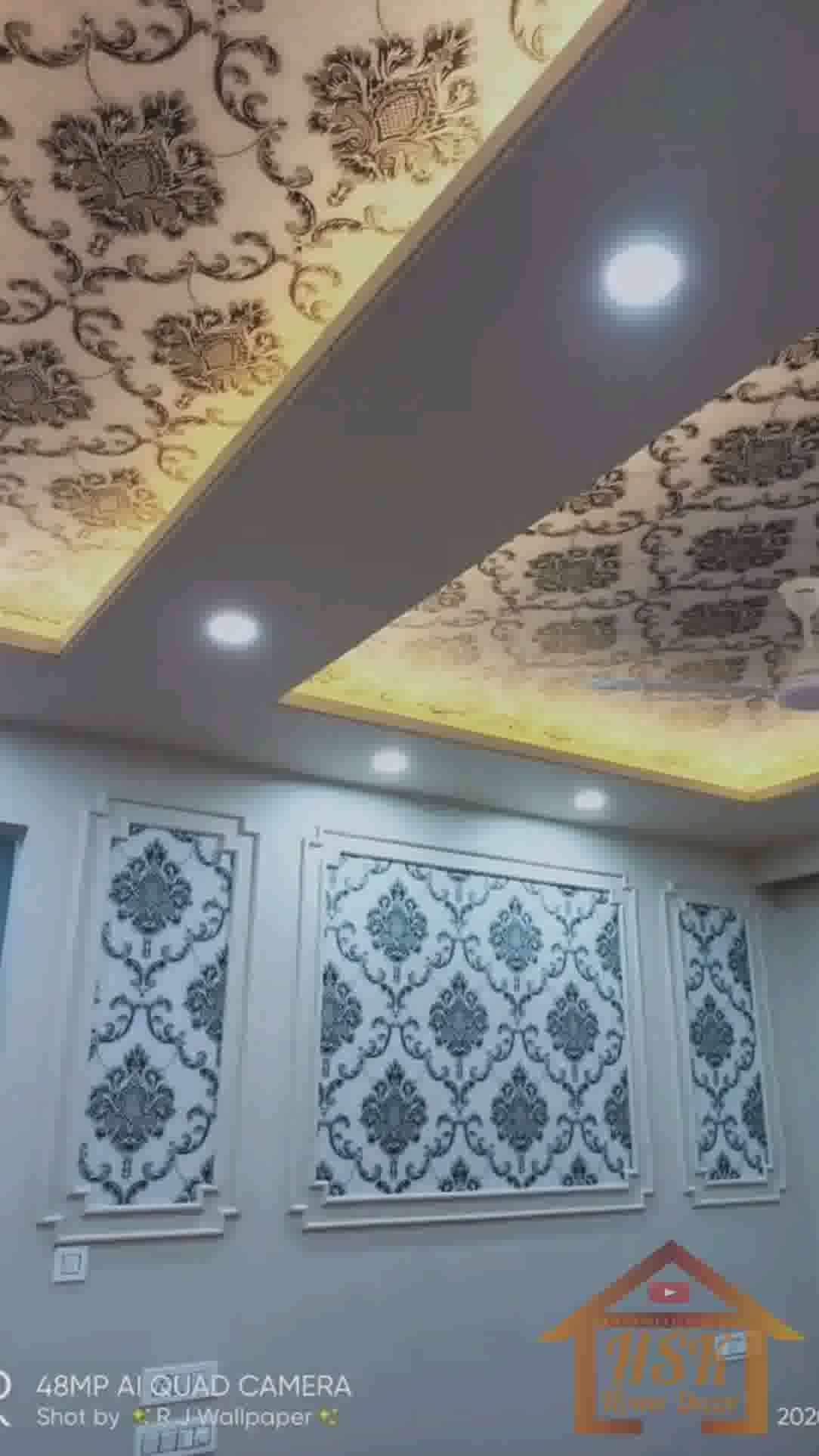 best wall decoration ideas by HSK Home Decor

 #LivingRoomWallPaper  #WallDecors  #WallDesigns  #WALL_PAPER