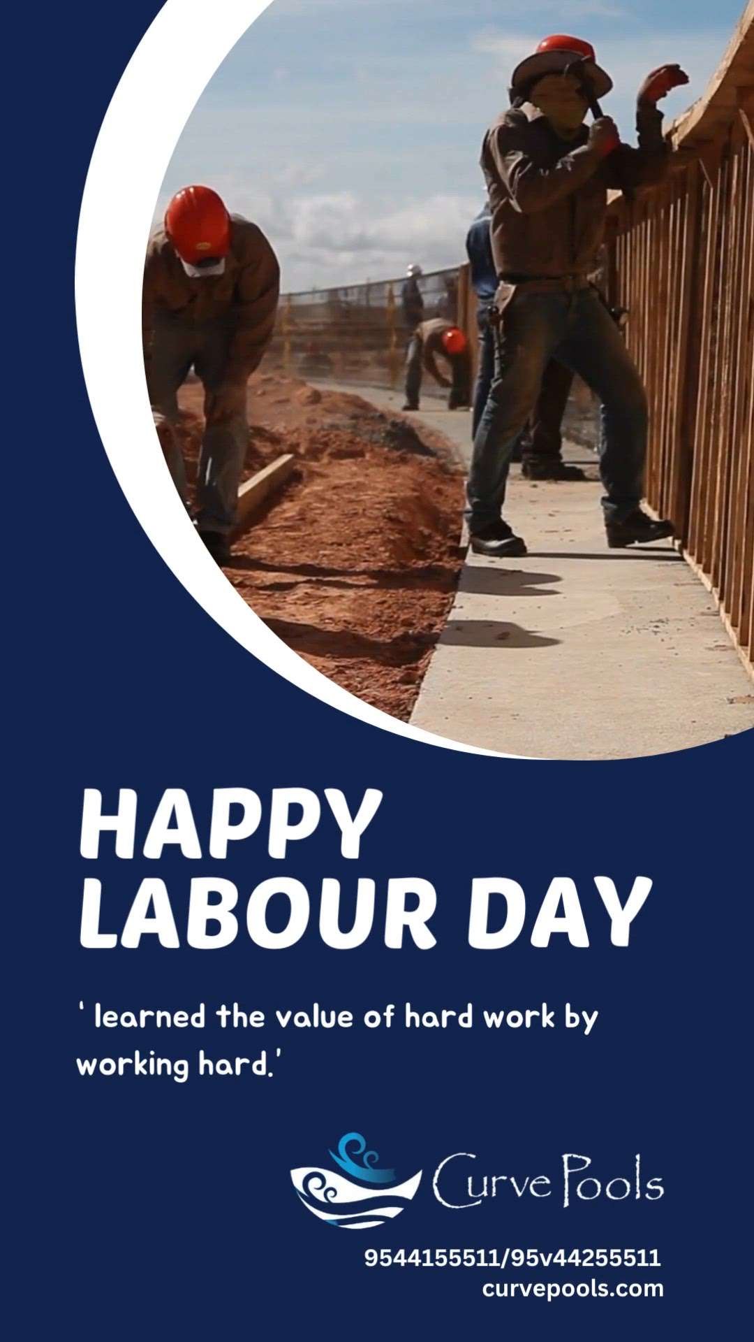 "Without workers, no civilisation could be built!” 

 #laboursday#workers#srength

Uplift your water spirit through CURVE POOLS INDIA PVT LTD
..
..
.
.
Visit us :
Www.curvepools.com
Info@curvepools.com
Fb: Curvepools India Pvt Ltd
Insta : curvepools_india_pvt_ltd
Ph: 9544255511/9544155511

 #swimmingpoolconstructionconpany #swimmingpoolwork  #swimmingpoolbuilders  #swimmingpooltiles