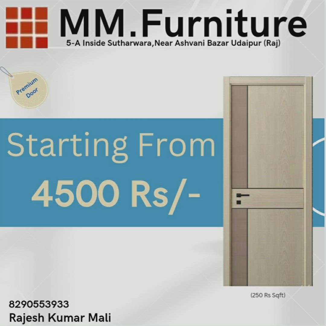 WE MAKE A BEST QUALITY DOORS ,WE ARE ASSOCIATED WITH THE MANUFACTURER.
100% WATERPROOF
100% FULL GUARANTEE LONG LIFE 
100% NON BANDABl
MORE INFORMATION     MM Furniture 
CALL - +91 8290553933

#doorsandwindows #mmfurnitures #contractors #architecture #civil #builders #buildingmaterials #building #buildingconstruction #constructionsite #construction #constructioncompany
