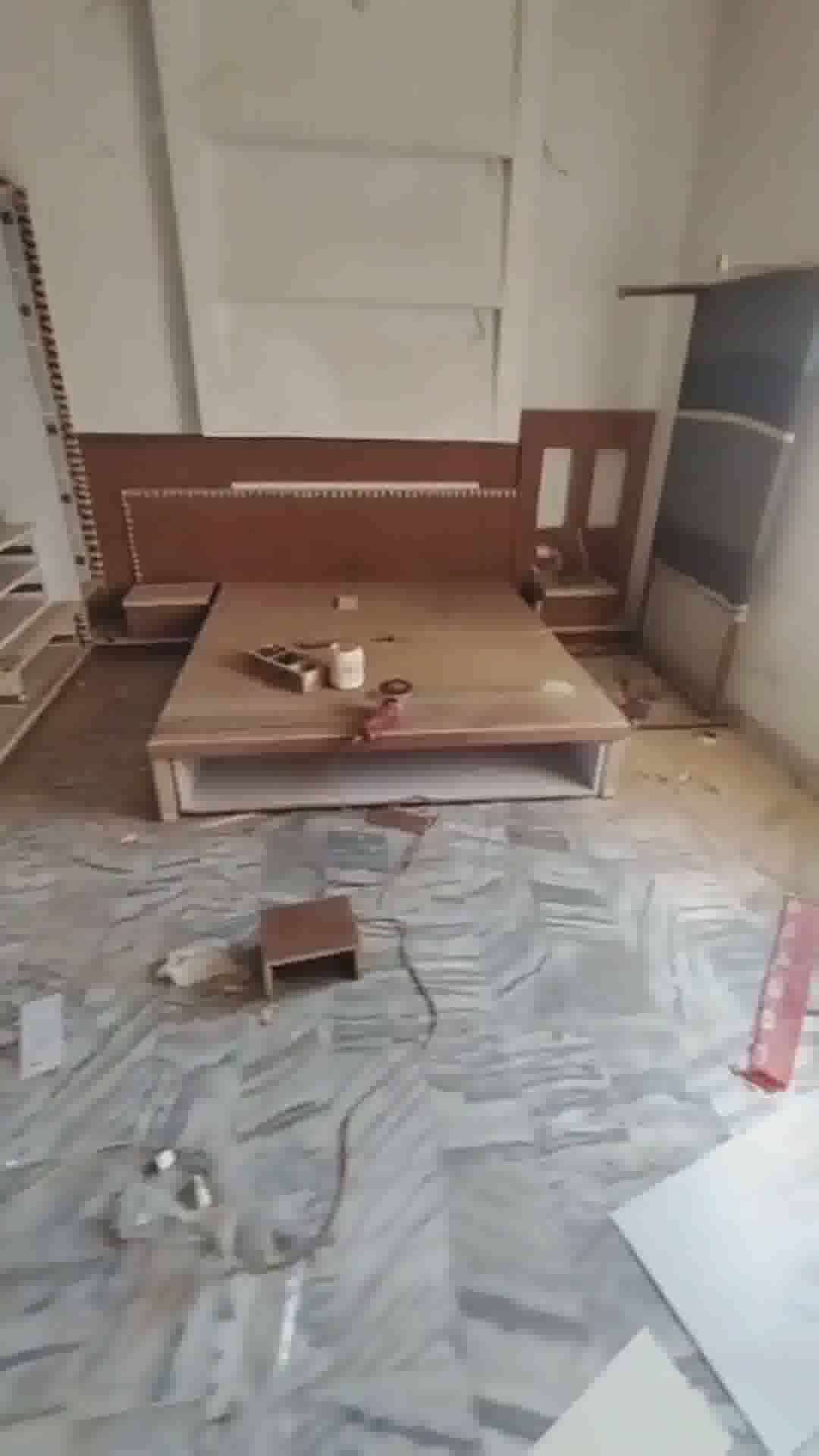 Master bedroom furniture work running.... 
 #futniture #Woodenfurniture #4DoorWardrobe #MasterBedroom #Plywood #viralhousedesign