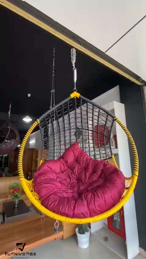 just relax and enjoy the rain on Furniverse Swing..... budget friendly swing for all .... #furniture   #furnitures  #swings  #swing  #swings  #KeralaStyleHouse  #Rain  #enjoy  #hanginglight  #Hangingswing  #Palakkad  #specialoffer  #offersale