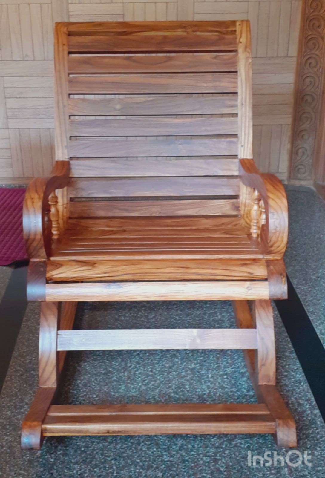 Teakwood Rocking chair handmade
