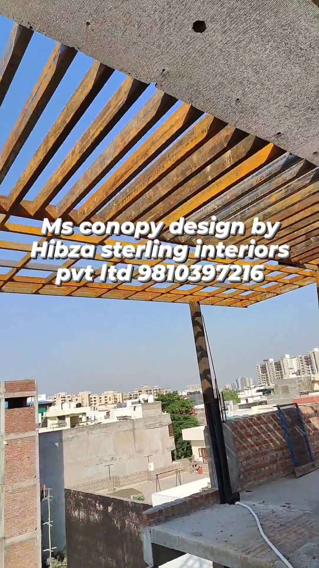 Ms conopy design by Hibza sterling interiors pvt ltd
#mscanopy #canopydesign #canopy #PergolaDesigns