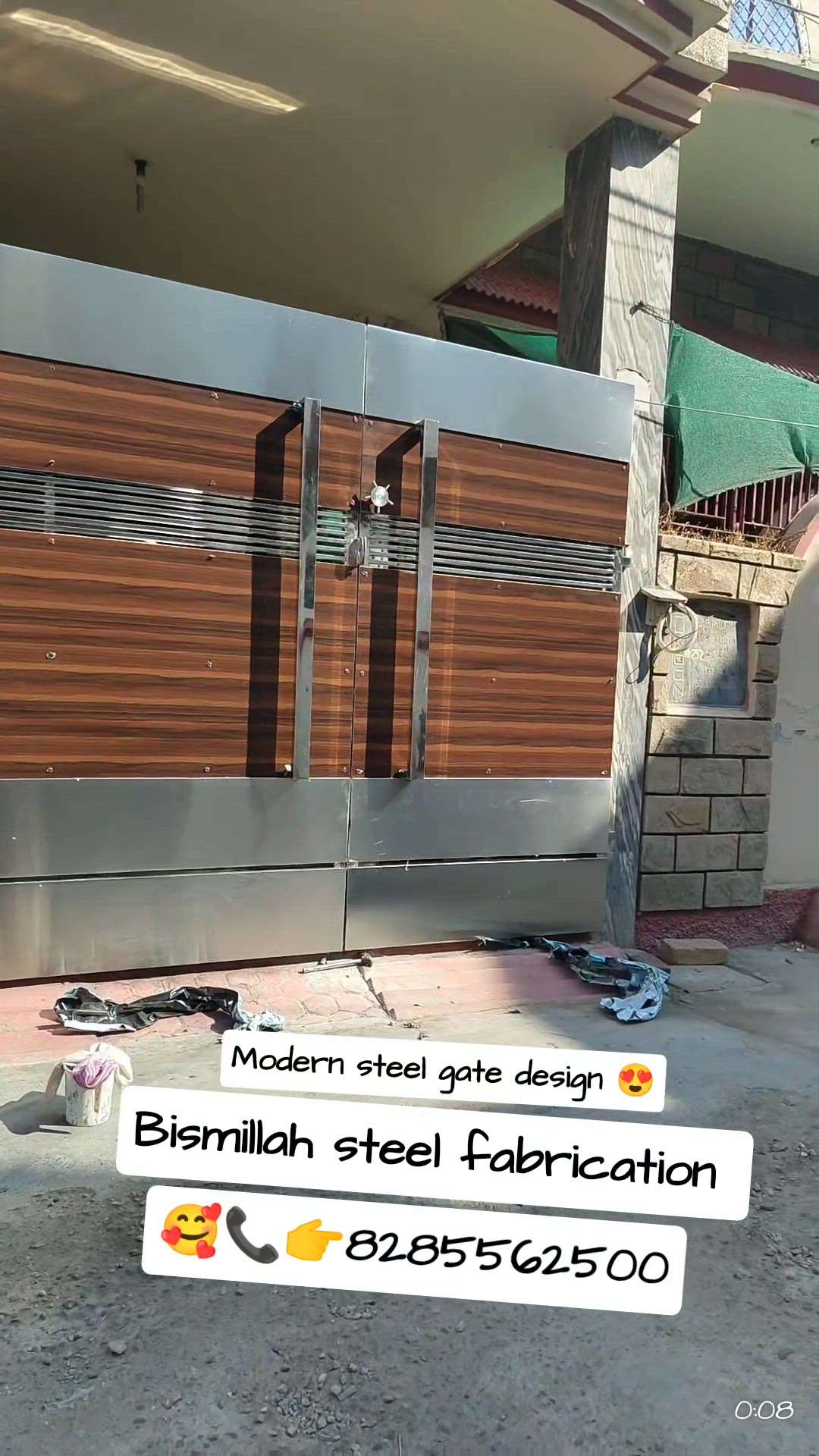 modern steel gate design 🥰😍✌️
. Bismillah fabrication welding work
. contact number 👉📞 8285562500
location khureji khas Krishna Nagar Delhi
.
.
.
.
.
.
.
.
...
.
.
.
.
.
.
 #koloapp  #koloviral  #koloapp  #kolopost  #trendingdesign  #steelgatedesign  #steelwork  #Steeldoor  #steelgatedesign  #trendinggatedisign  #gateDesign  #steelgatedesign  #moderngatedesign  #steelgatedesign  #steelgatepohoto  #trendingreels😍😍  #kolotrendingvideo  #kolotrending  #trendingkoloaap  #explorepage✨