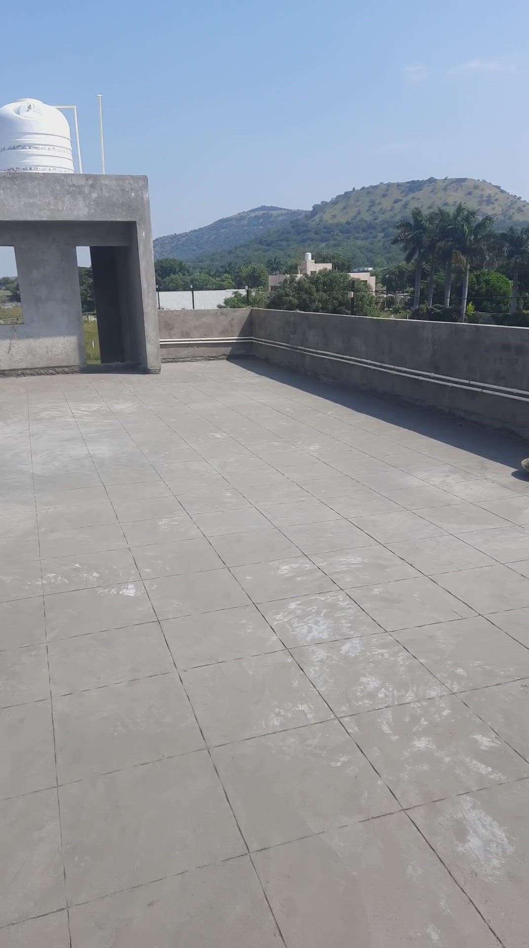 water proofing and terrace finishing labour rate