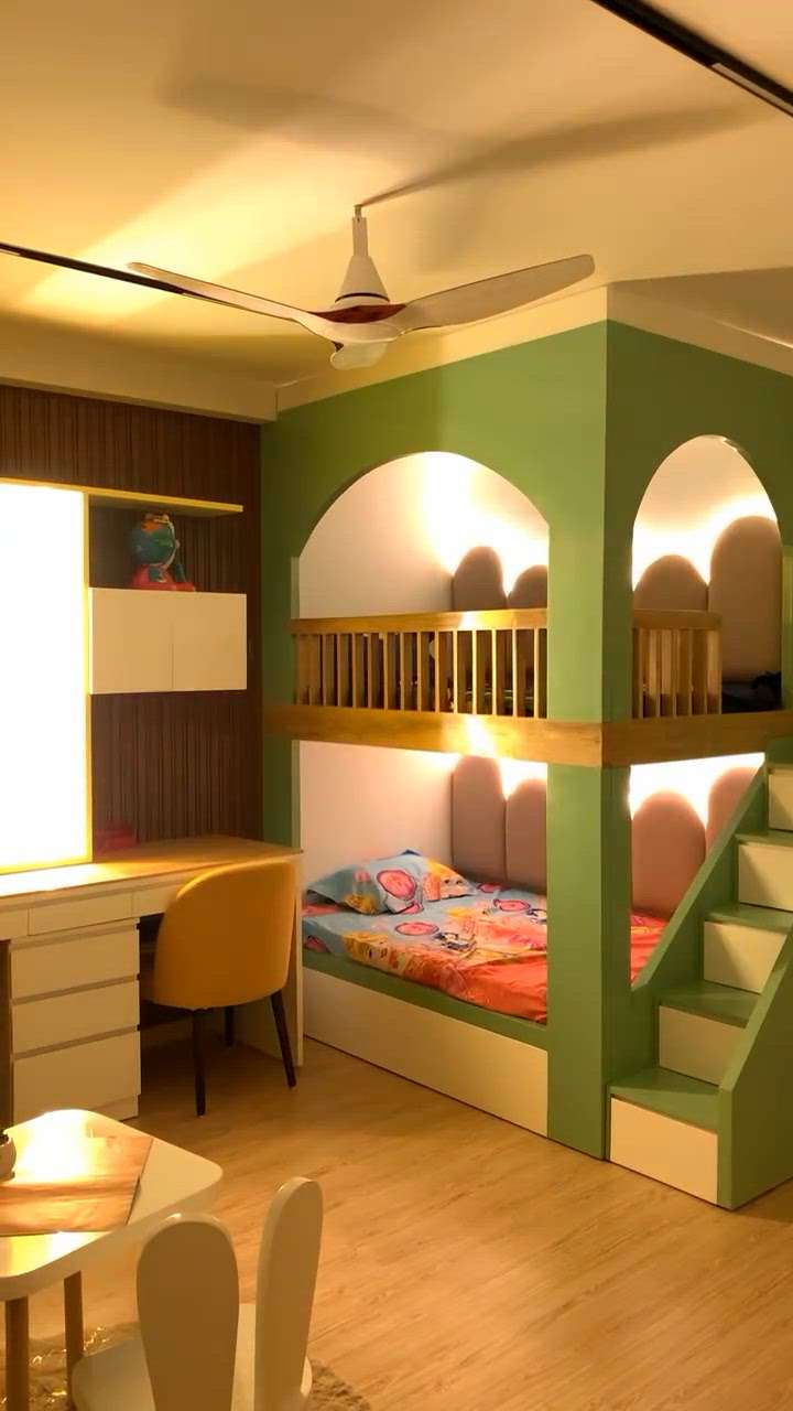 Kids room interior  #KidsRoom  #kidsroomdesign  #kidsroom👶  #kidsroomideas  #kidsroom☺  #kidsroomdecor  #kidsroominterior  #gurgaon  #gurgaondesigner  #gurgaoninteriors