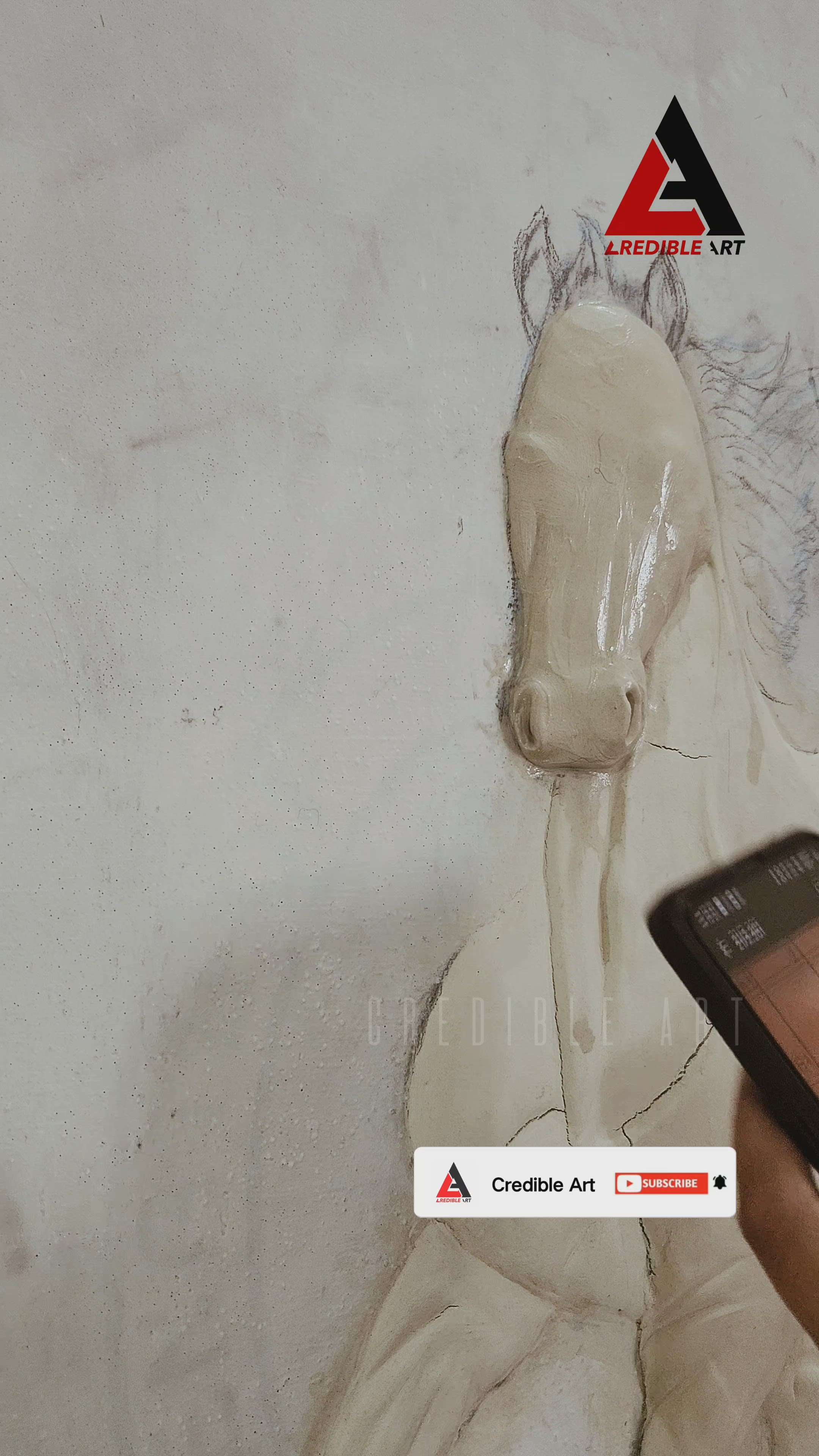 3D clay mural art Seven horses
 #3dwallart  #clayart  #InteriorDesigner  #WallPutty  #WallPainting  #WallDesigns  #muralwall  #sketch  #WallDecors