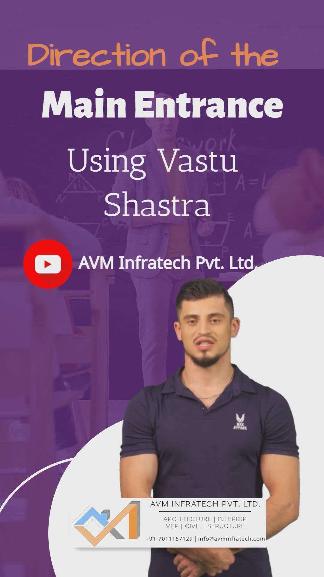 Let's find out the direction of the Main Entrance of your house using Vastu Shastra.
Link: https://youtu.be/K6zz1tr6f-E