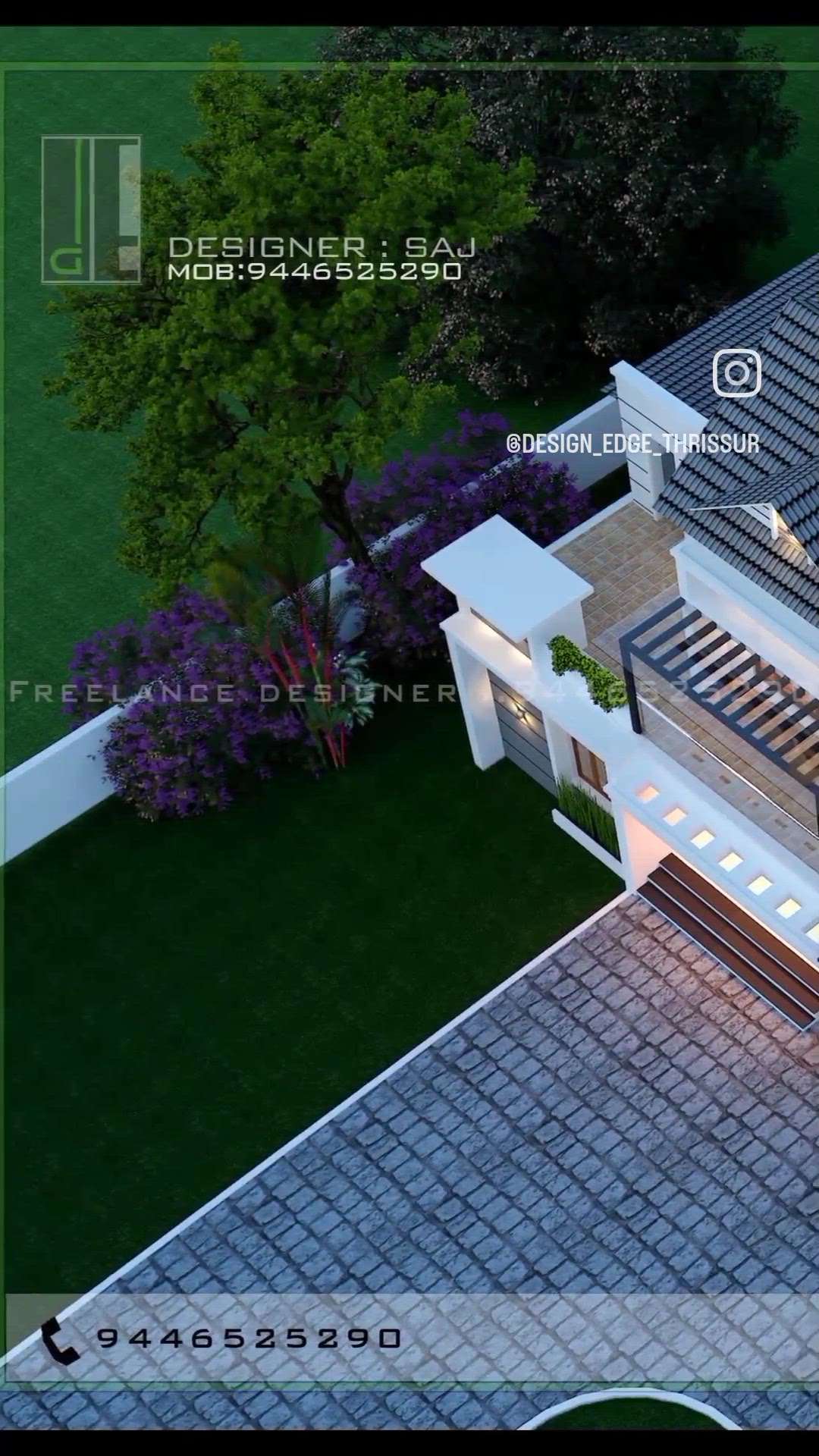 #topview #exteriordesigns #exterior_Work  #exterior3D  #exterior_ #designedgethrissur #everyone