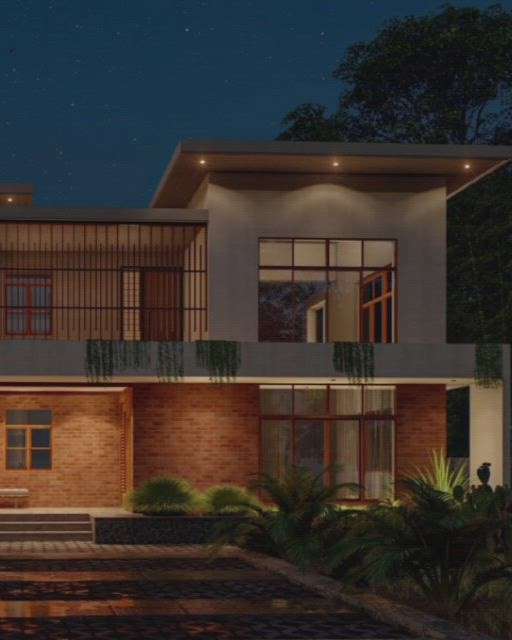 New house exterior design.
 #keralaplanners  #exteriordesigns  #ContemporaryHouse  #moderndesign