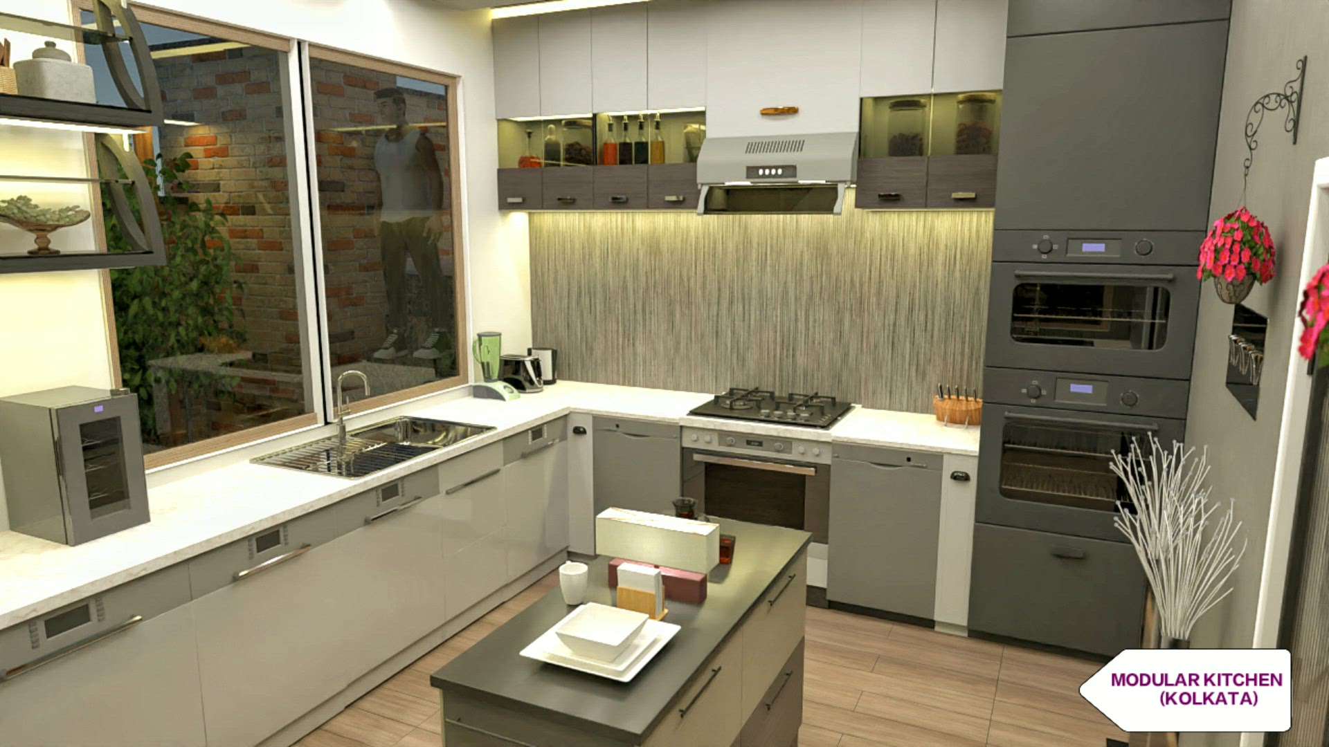 Modern kitchen design best on aerodynamic design Home
