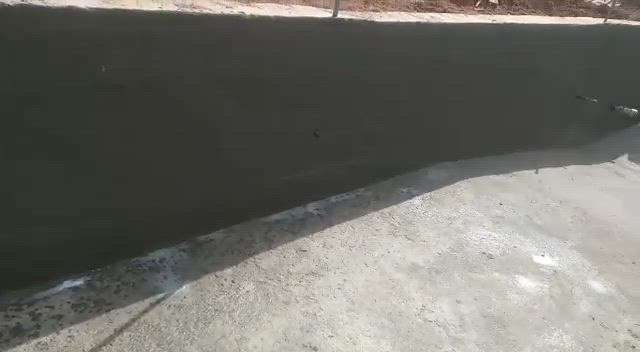 Swimming pool water proofing using elastomeric water proofing compounds.