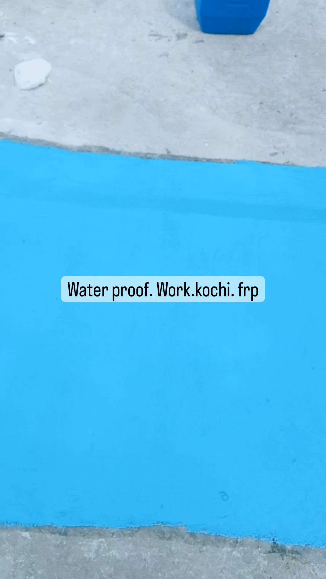 frp water proof. Work.kochi