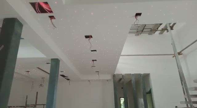 fiber optic ceiling work Thrissur. venkitangu