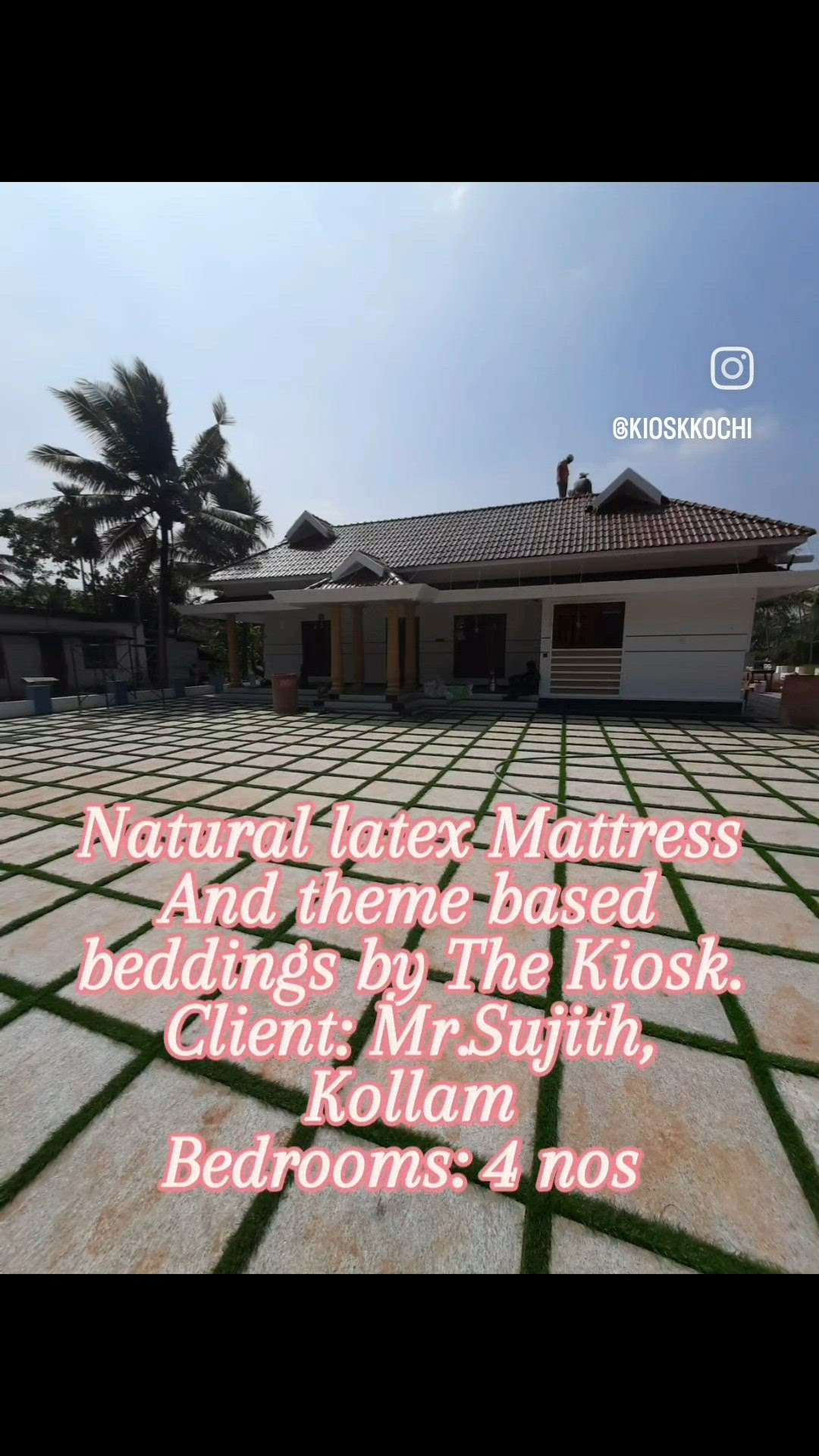 Natural Latex Mattress and Beddings by The Kiosk.
Client: Mr.Sujith
Location:, Sooranad, Kollam.
Bedrooms: 4 nos
Mattress: Indofrench Natural Latex.
Beddings: Comforto Premium 
Call for your bedroom makeover +918714225603.


 #Mattresses  #Mattress  #latexmattress #naturallatex  #newhome  #MasterBedroom  #KingsizeBedroom  #bedroominterio