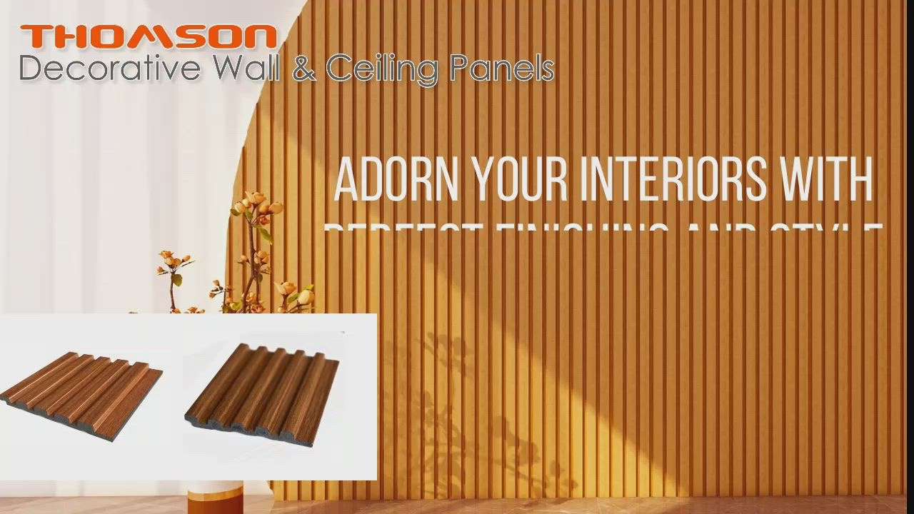Tom Luke's India proudly Introduce, Thomson Interior Decorative Panels in WPC. Application wall as well as sealing cladding.
For more details please call. +91 7736562033
Or +91 8848111609