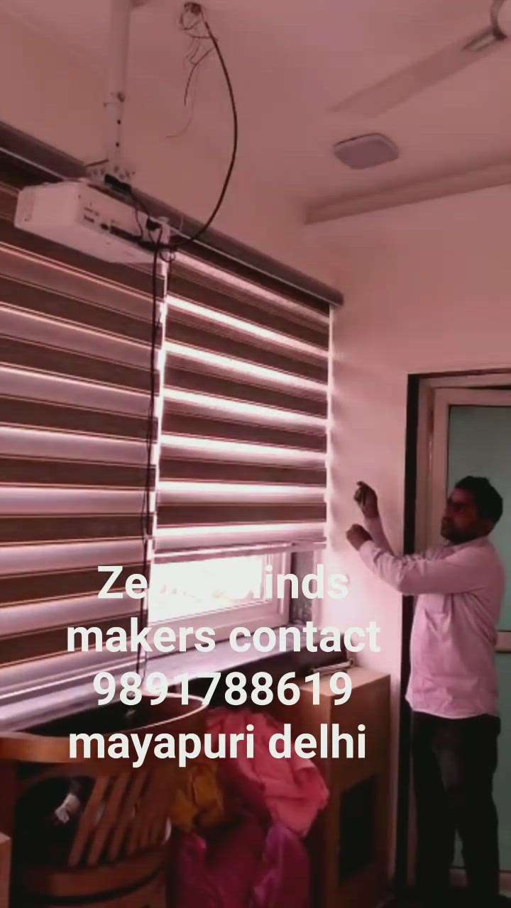 zebra blinds makers contact number 9891 788619 Mayapuri Delhi
