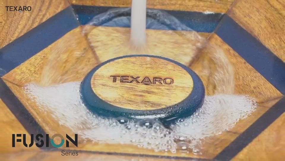 Two is better than one. A melange of wood and epoxy. As rustic as it is stylish, making every piece a masterpiece. www.texaro.in