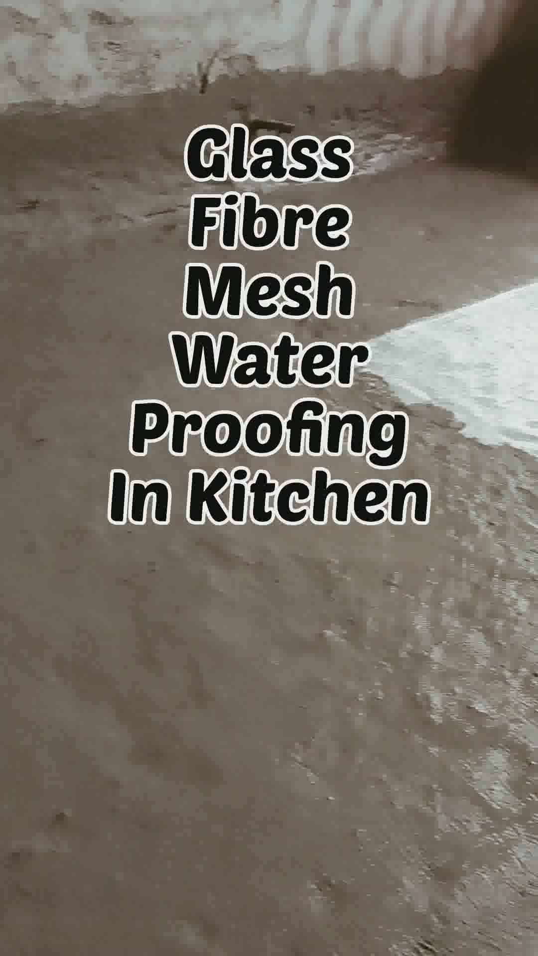 Glass Fibre Mesh Kitchen Waterproofing